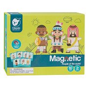 Classic World Aankleedpuzzel Mensen van de Wereld, 60dlg.