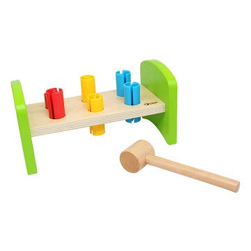 Classic World Wooden Hammer Bench, 8 pcs.