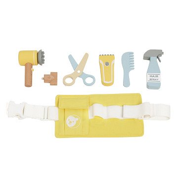 Classic World Wooden Play Hairdresser Set Modern, 8 pieces.