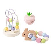 Classic World Houten Baby Speelset Mara, 3dlg.