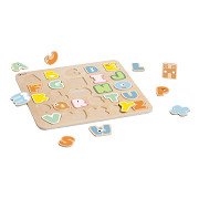 Classic World Wooden Alphabet Puzzle, 27pcs.