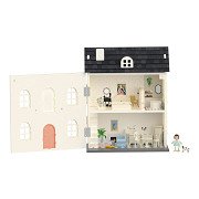 Classic World Wooden Vintage Dollhouse, 36pcs.