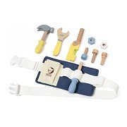 Classic World Wooden Tool Belt, 10pcs.