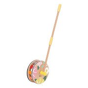 Classic World Wooden Push Toy Rainbow