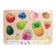 Classic World Wooden Puzzle Fruit - 11 pcs.