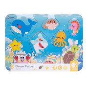 Classic World Wooden Puzzle Ocean - 9 pcs.