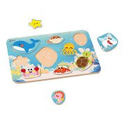 Classic World Wooden Puzzle Ocean - 9 pcs.