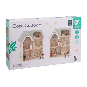 Classic World Houten Poppenhuis Cottage
