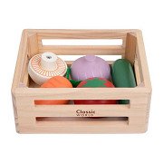 Classic World Houten Krat met Groenten