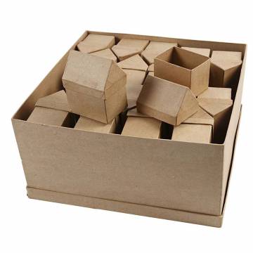 Storage boxes House Papier-mâché, 40 pcs.