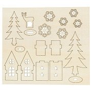Make and Decorate your Christmas Decoration House