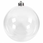 Decoration Christmas ball Two-piece