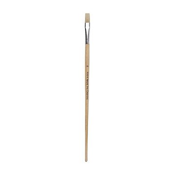 Wooden Brushes No. 14, Long Handle, 12 pcs.