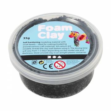Foam Clay - Black, 35gr.