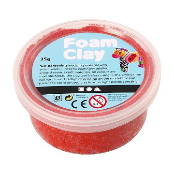 Foam Clay - Rot, 35gr.