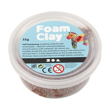 Foam Clay - Brown, 35gr.