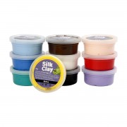 Silk Clay - Basic colors, 10x40gr.