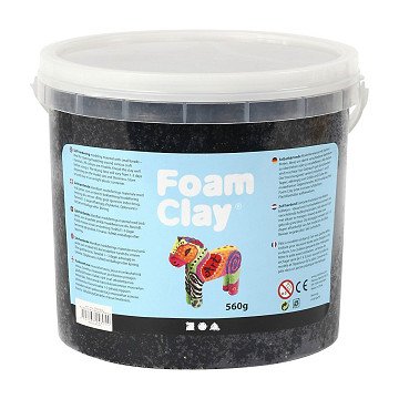 Foam Clay - Schwarz, 560gr.