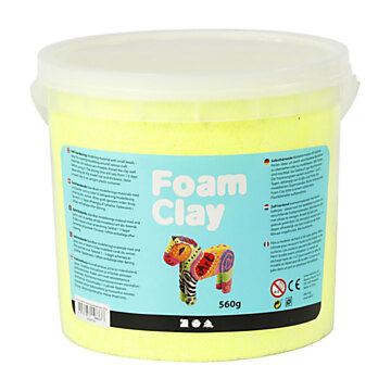 Foam Clay - Neon Geel, 560gr.