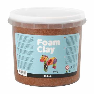 Foam Clay - Brown, 560gr.