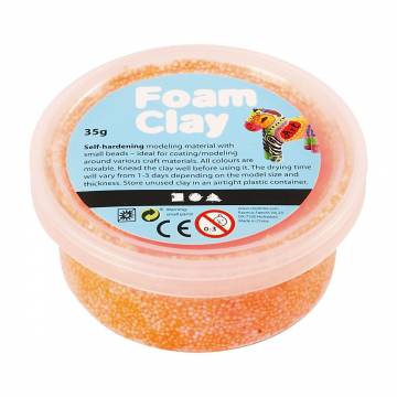 Foam Clay - Neon Orange, 35gr.