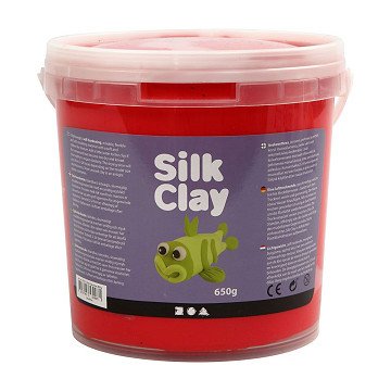 Silk Clay - Red, 650gr.