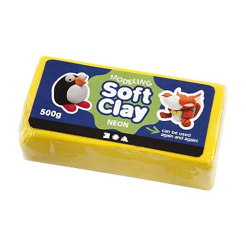 Soft Clay - Yellow, 500gr.