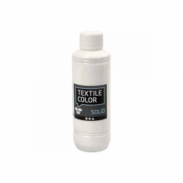 Opaque Fabric Paint - White, 250ml