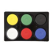 Large Watercolor Refill Blocks in palette, 6 pcs.