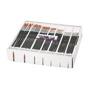 Round Brushes - 7 sizes, 84pcs.