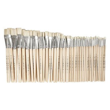 Wooden Tassels, No. 00-22, Short Stem, 120 pcs.