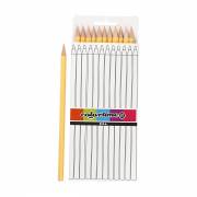 Triangular Colored Pencils - Skin Color, 12pcs.