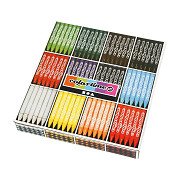 Large package of crayons, 288 pcs.