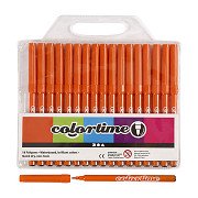 Orange Markers, 18pcs.