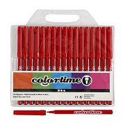 Red Markers, 18 pcs.