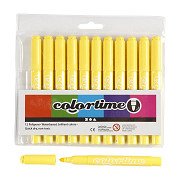 Lemon Yellow Jumbo Pens, 12 pcs.