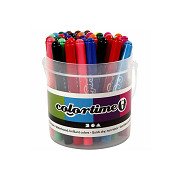 Bucket with 42 Jumbo Markers, 12 Colors