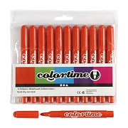 Dark Orange Jumbo Pens, 12 pcs.