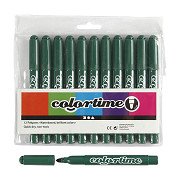 Green Jumbo Pens, 12 pcs.