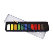 Aquarell-Set – verschiedene Farben, 1 Box