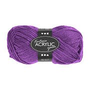 Acrylic yarn Neon - Purple, 50gr