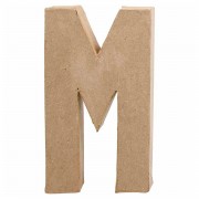 Letter Papier-mâché - M, 20.5cm