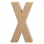 Letter Papier-mâché - X, 20.5cm