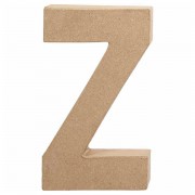 Letter Papier-mâché - Z, 20.5cm