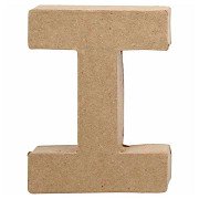 Buchstabe Pappmaché - I, 10cm