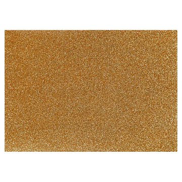 Aufbügelfolie Glitter Gold, A5