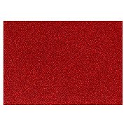 Aufbügelfolie Glitter Rot, A5