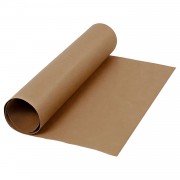 Faux Leather Paper Dark Brown, 1mtr.