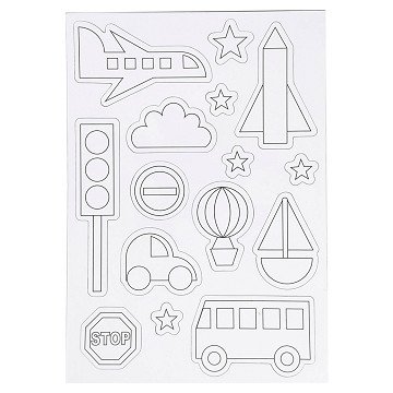 Color your own Magnets - Transport