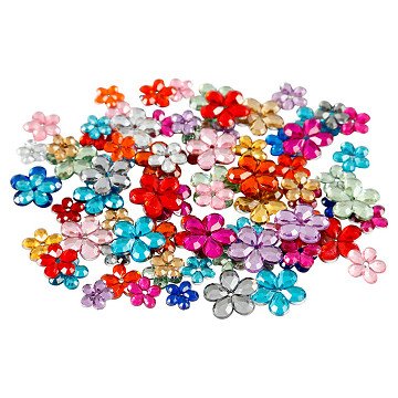 Rhinestones Flowers, 252pcs.